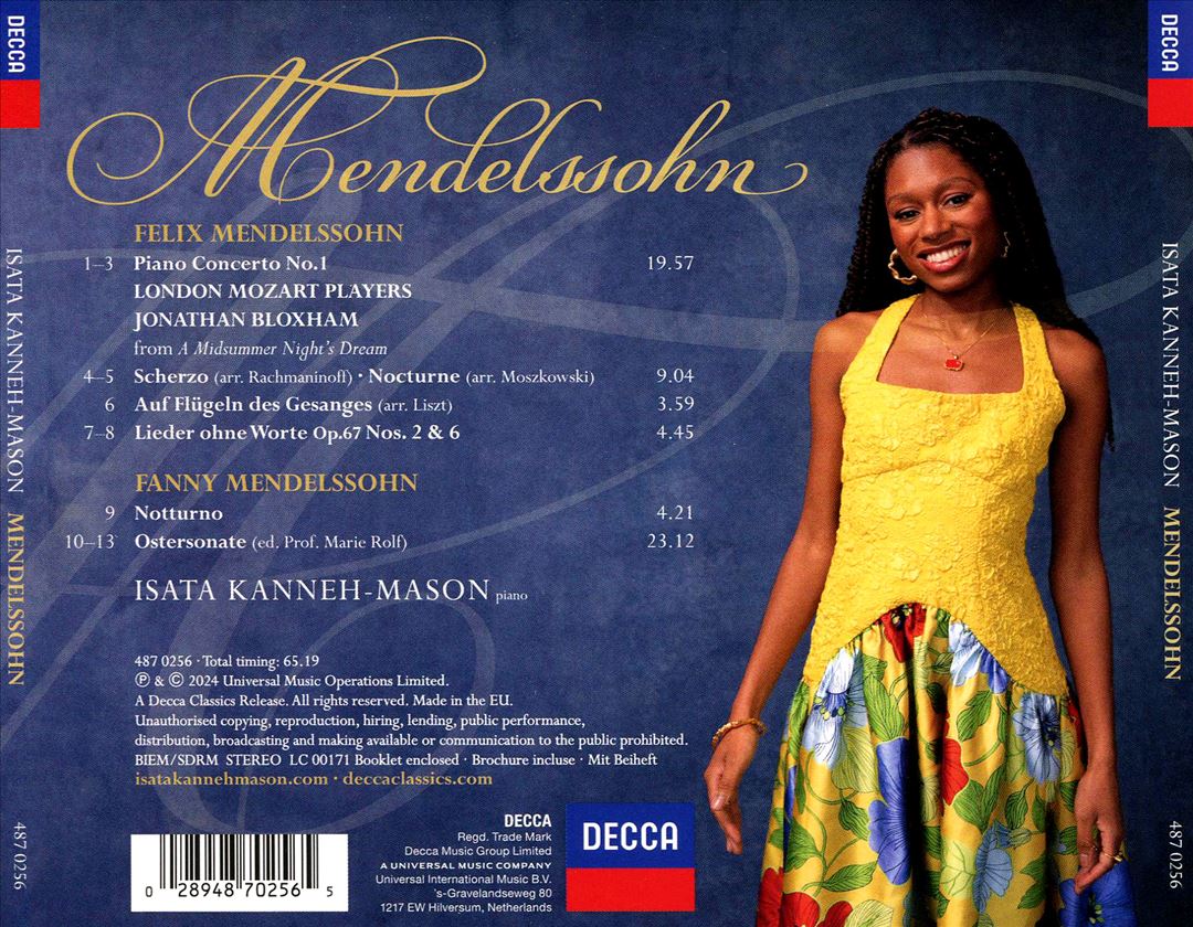 Mendelssohn cover art