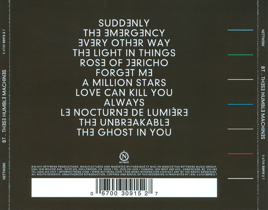 These Humble Machines cover art