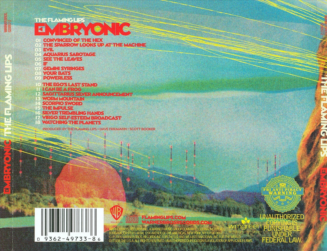 Embryonic cover art