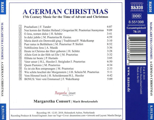 German Christmas cover art