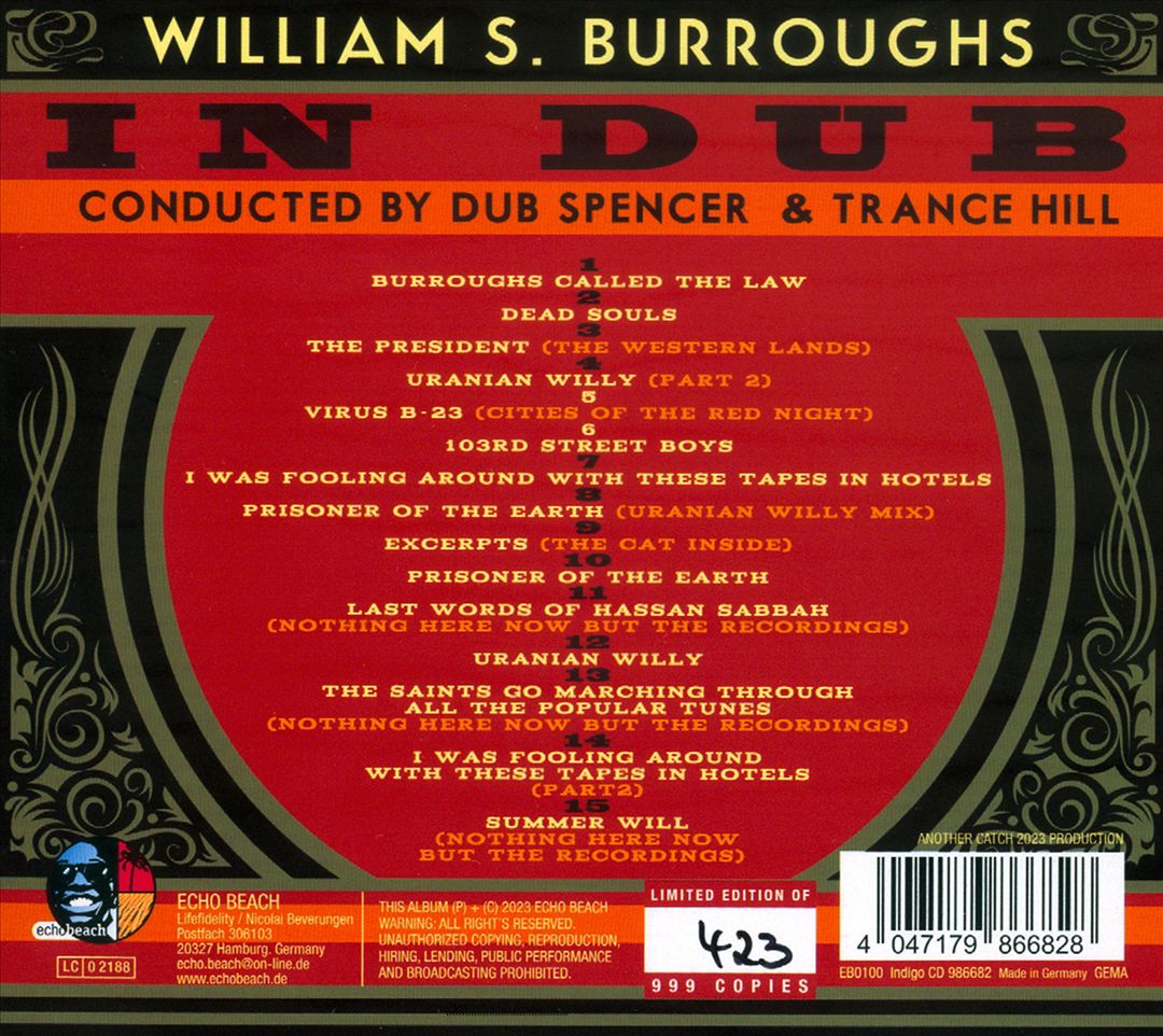 In Dub: Conducted by Dub Spencer & Trance Hill cover art
