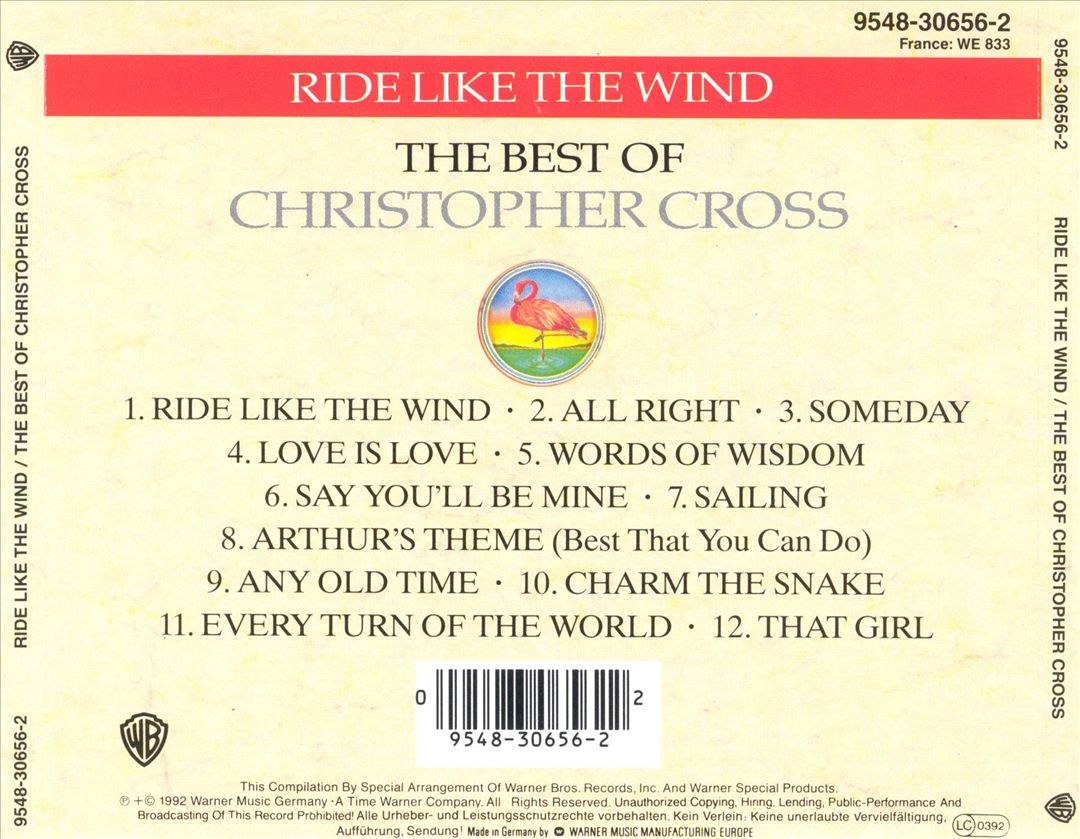 Best of Christopher Cross cover art