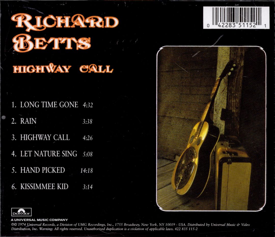 Highway Call cover art