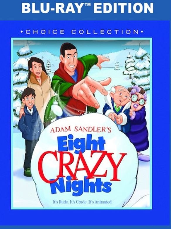 Adam Sandler's Eight Crazy Nights [Blu-ray] cover art