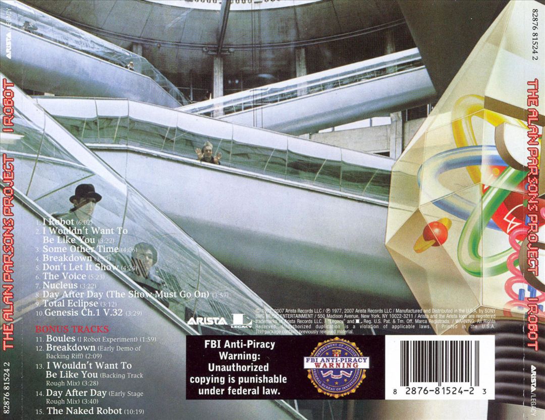 I Robot [Bonus Tracks] cover art