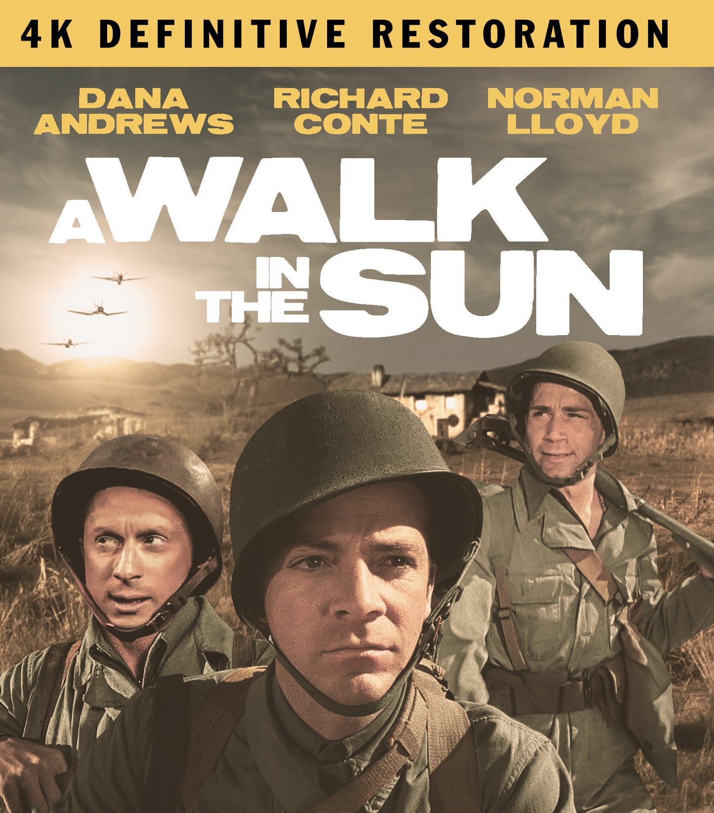 Walk in the Sun: The Definitive Restoration [Blu-ray] [2 Discs] cover art