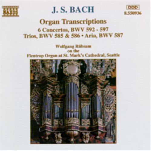 Bach: Organ Transcriptions cover art