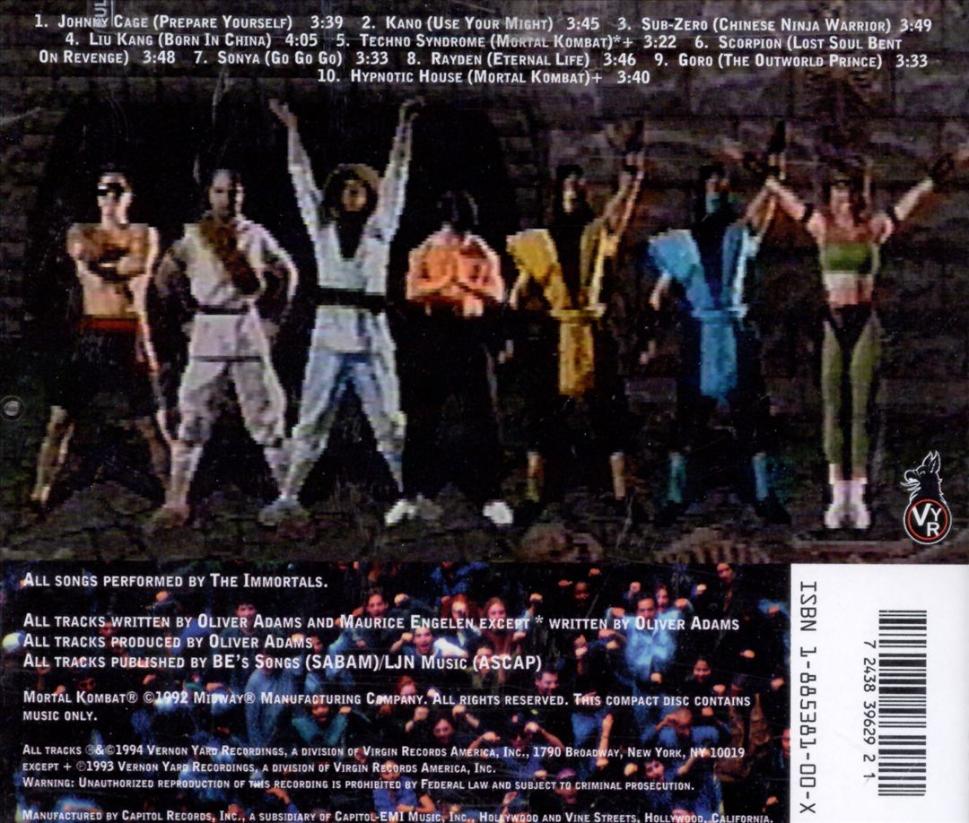Mortal Kombat cover art