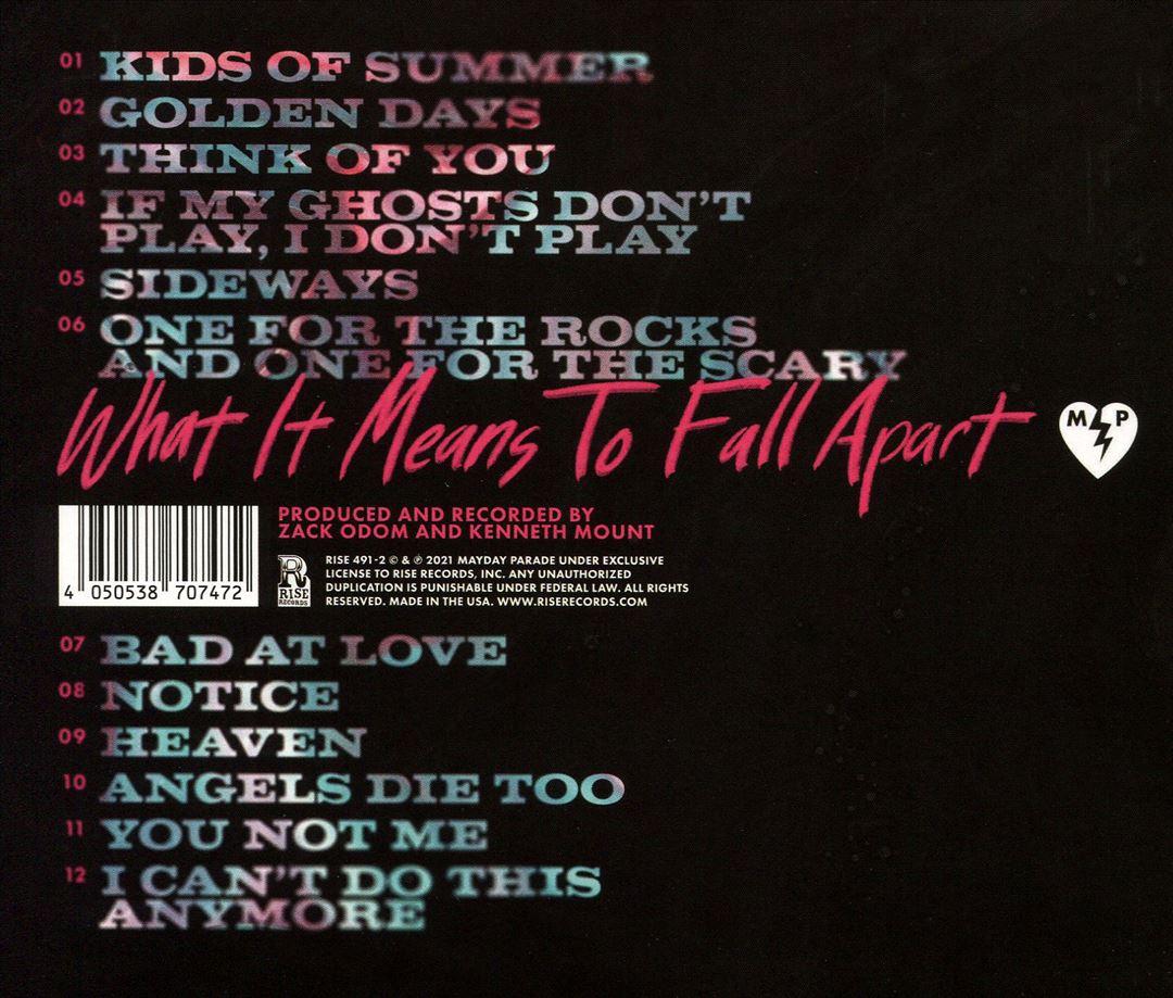 What It Means to Fall Apart cover art