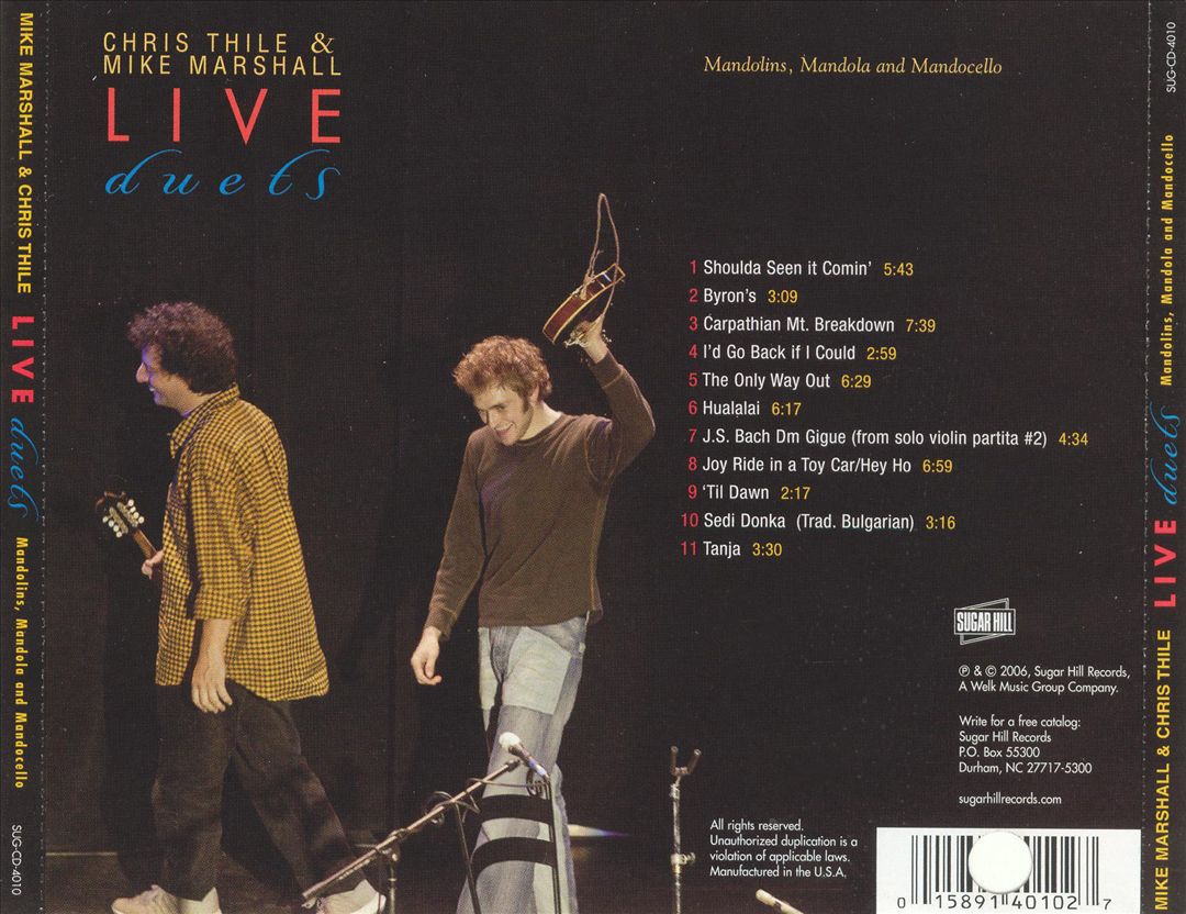 Live: Duets cover art