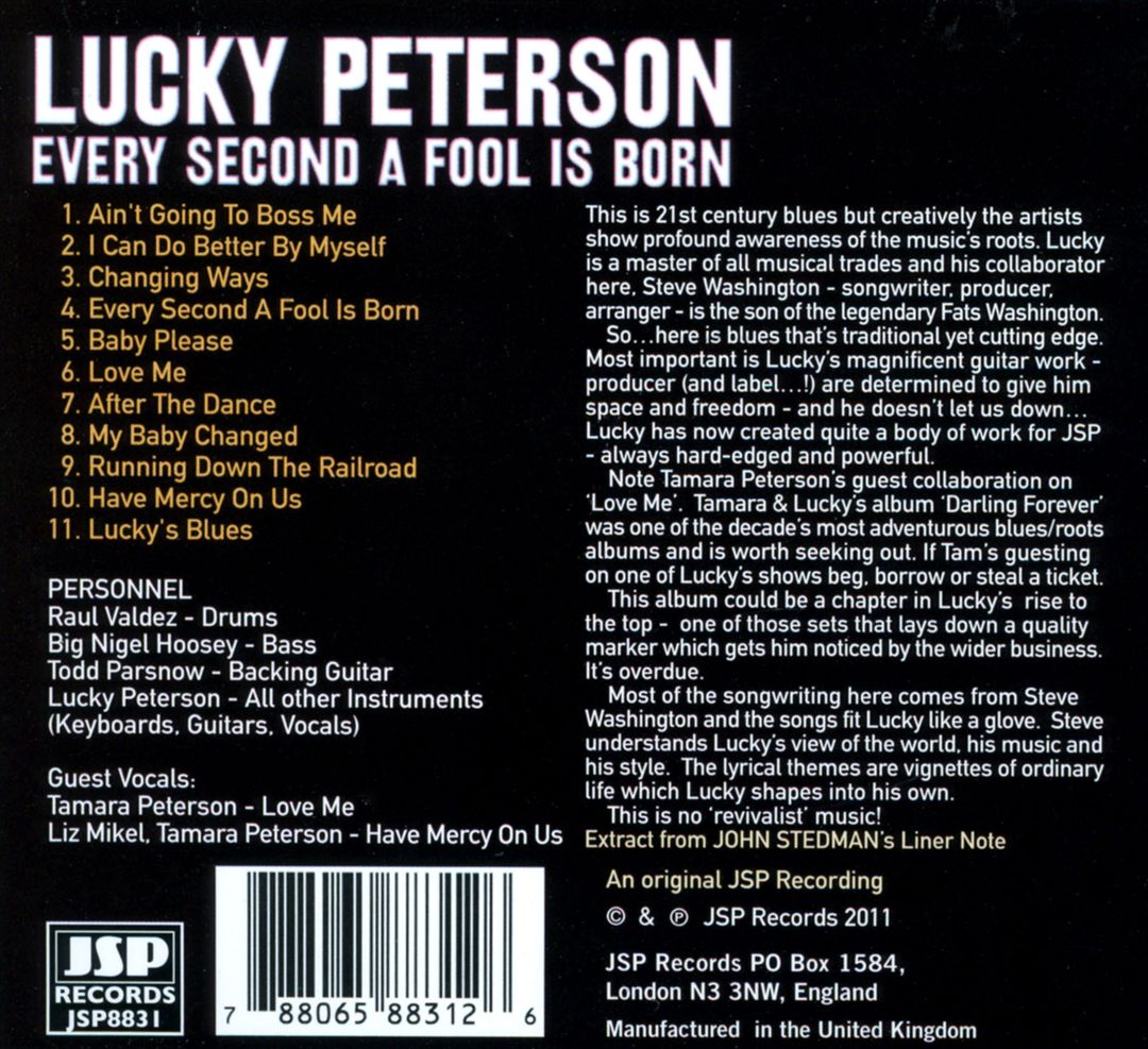 Every Second a Fool Is Born cover art