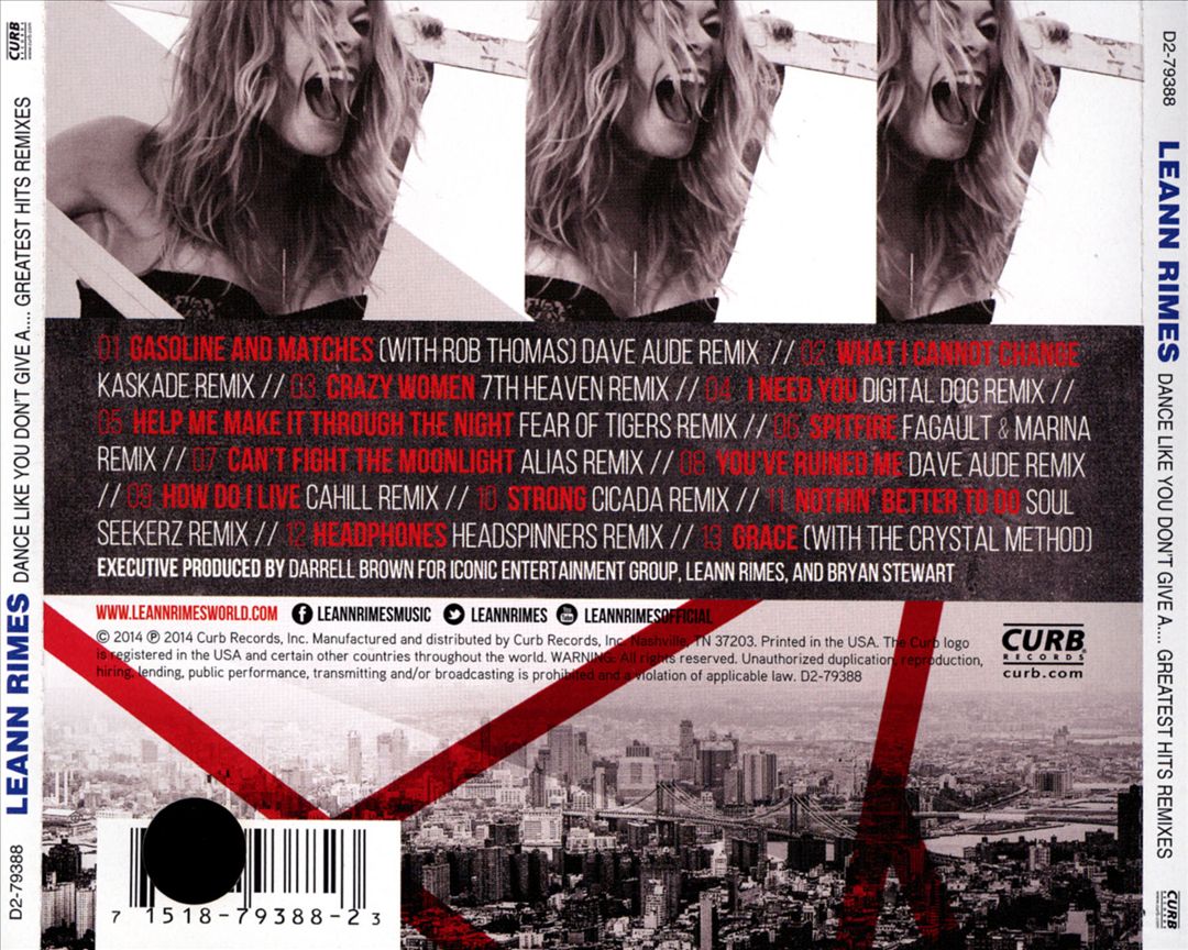Dance Like You Don't Give A...: Greatest Hits Remixes cover art