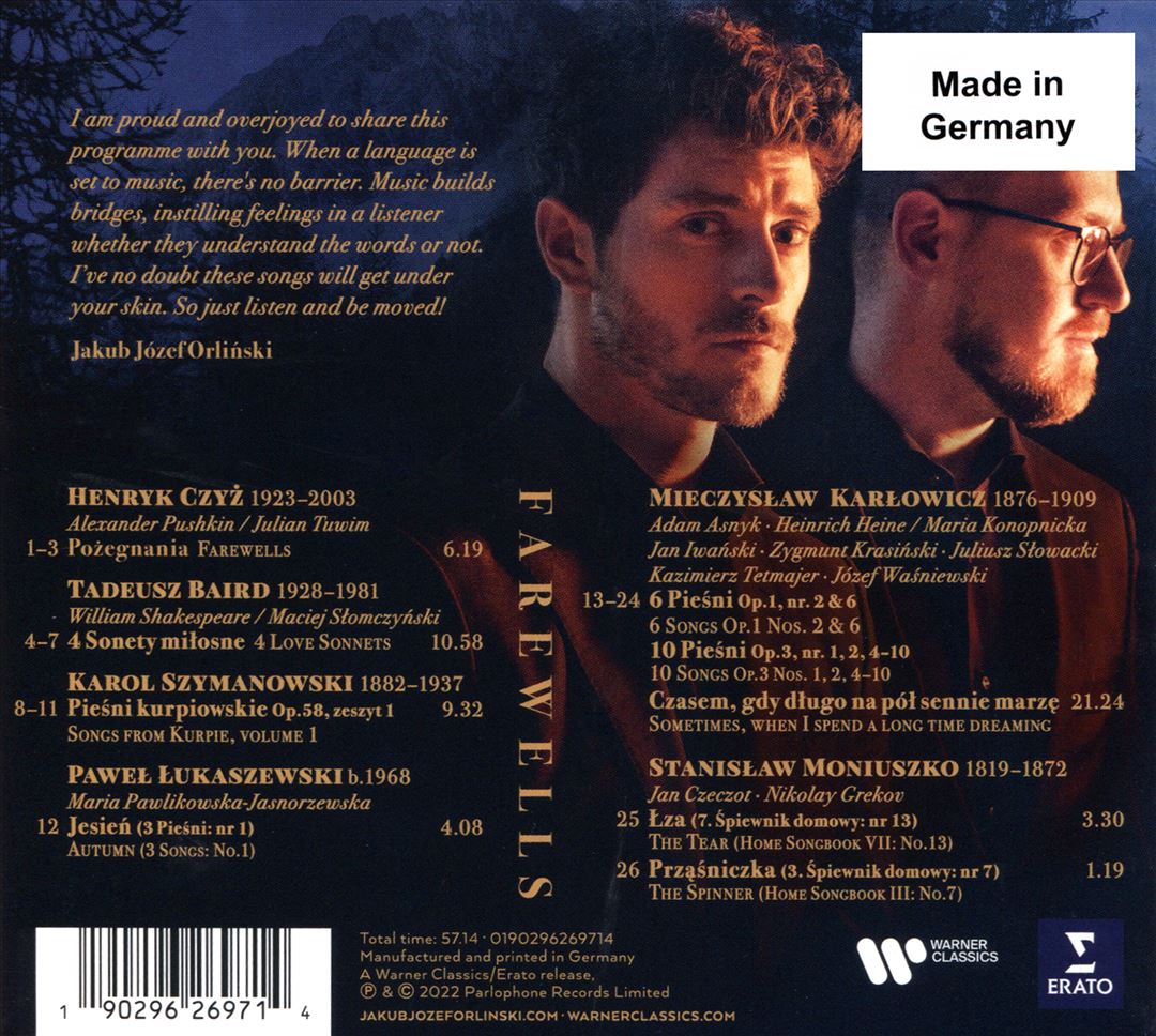 Farewells cover art
