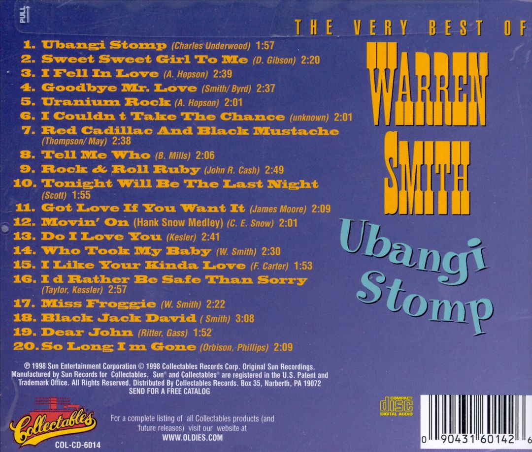 Ubangi Stomp cover art