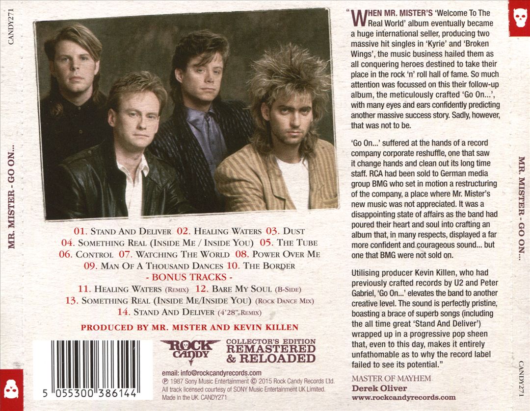Go On… cover art