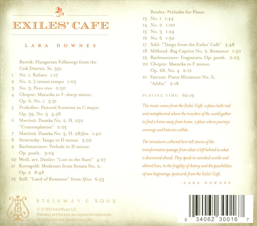 Exiles' Café cover art