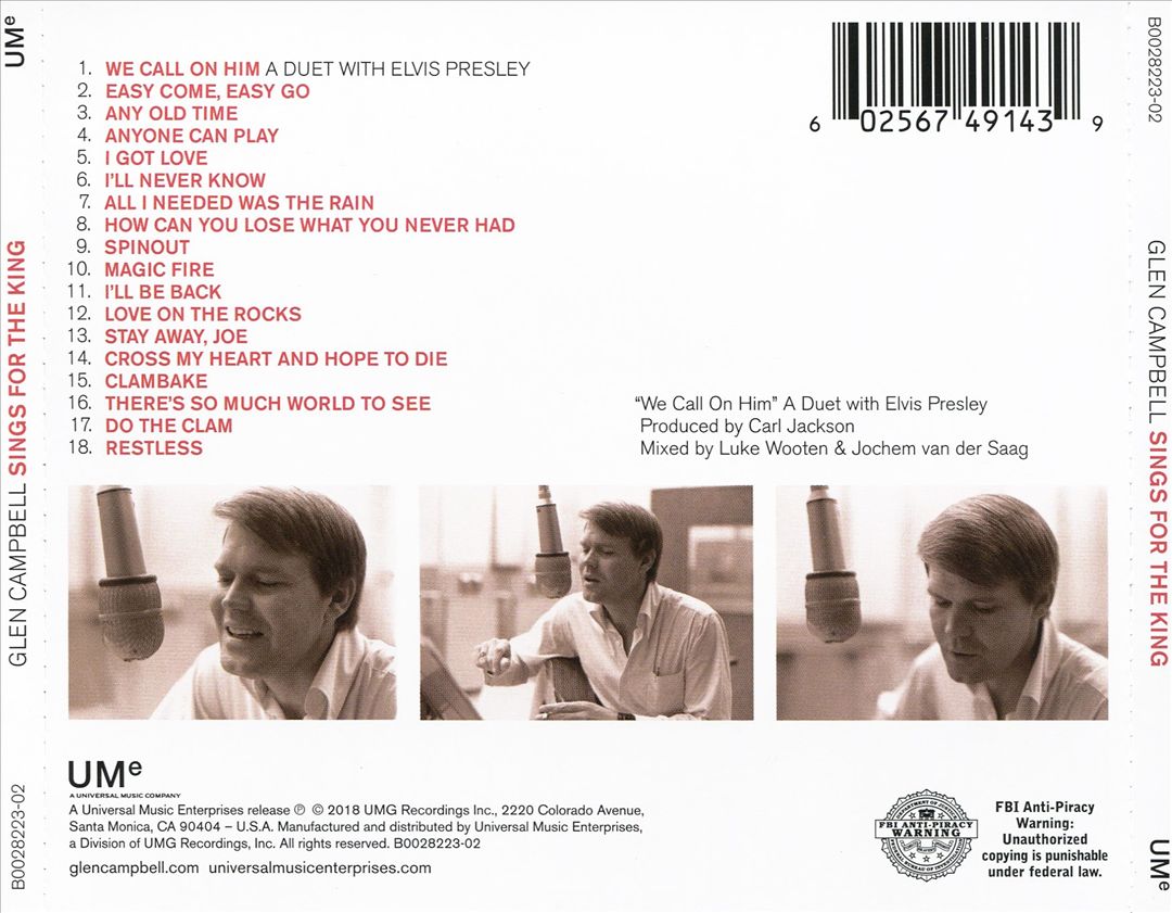 Sings for the King cover art