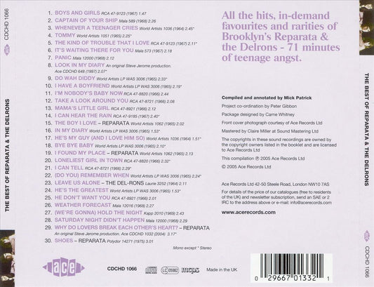 Best of Reparata and the Delrons cover art