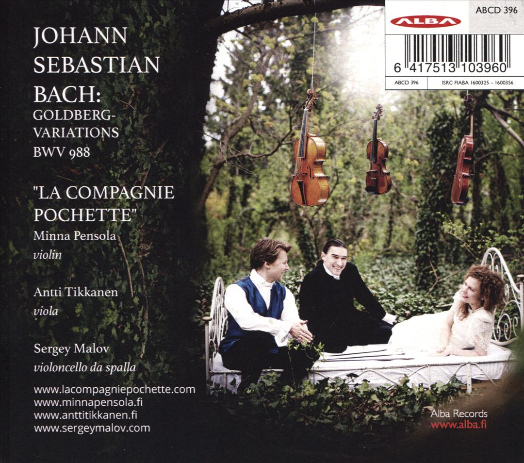 J.S. Bach: Goldberg-Variations cover art