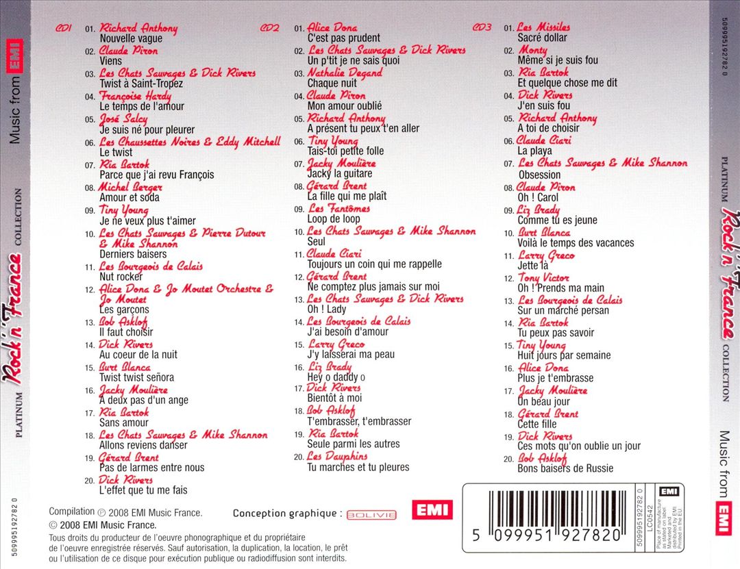 Rock N France: Platinum Collection cover art