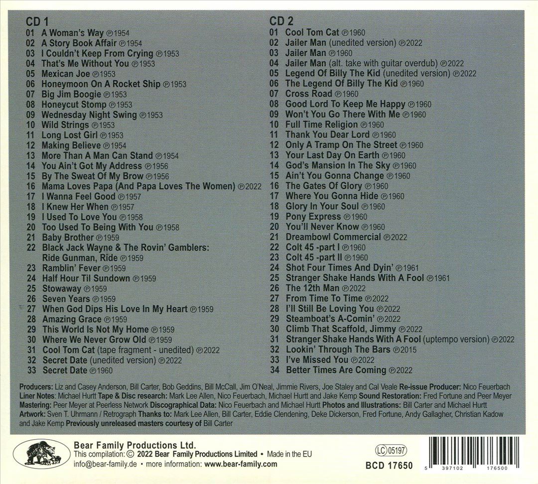 Ramblin‘ Fever: The Complete Recordings From 1953-1961 cover art