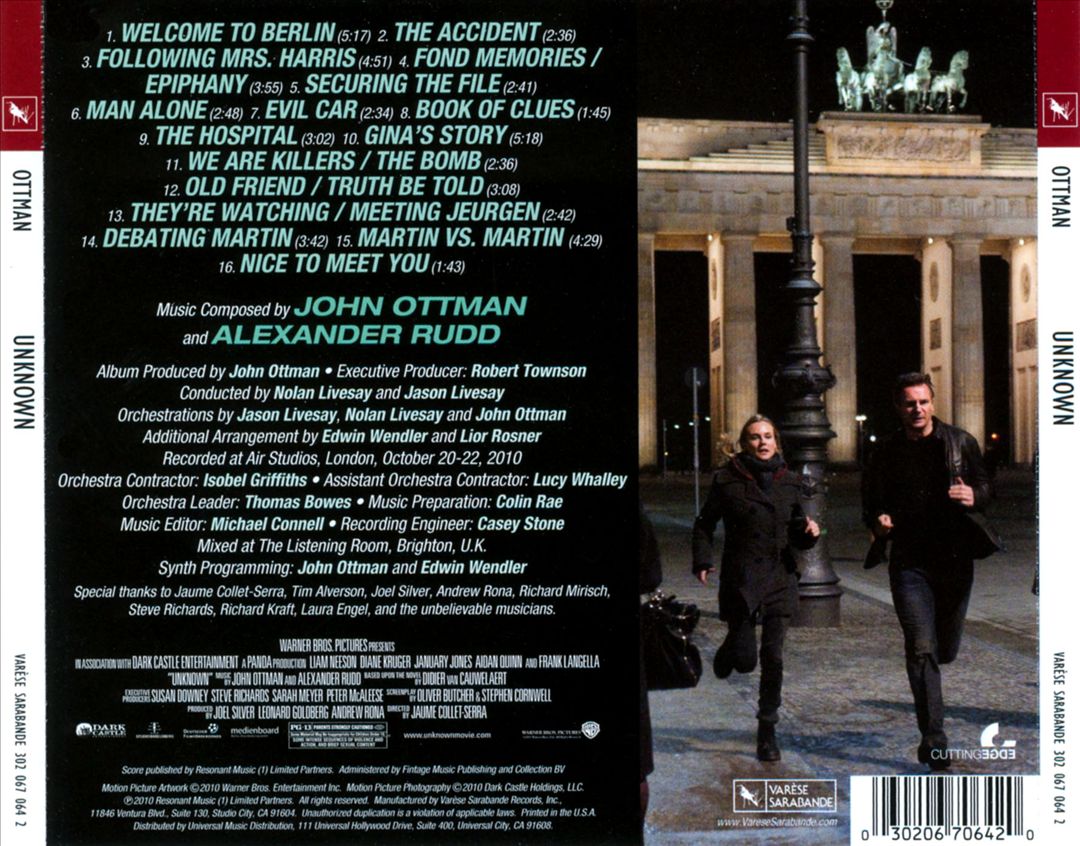 Unknown [Original Score] cover art