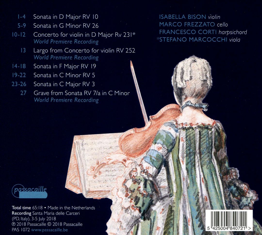 Vivaldi: Violin Sonatas & Concerto cover art