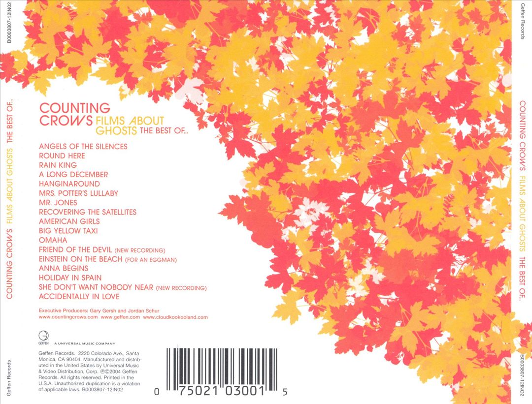 Films About Ghosts: The Best Of... [Bonus Track 2004] cover art