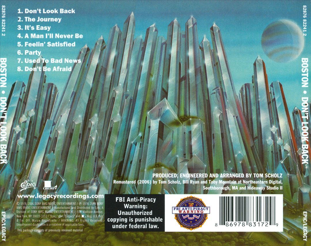 Don't Look Back cover art