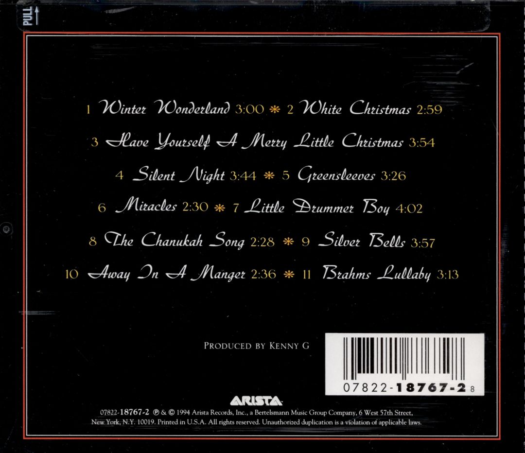 Miracles: The Holiday Album cover art