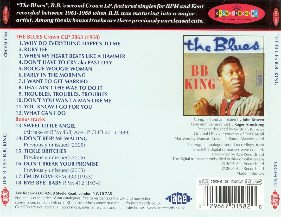 The Blues [Bonus Tracks] cover art