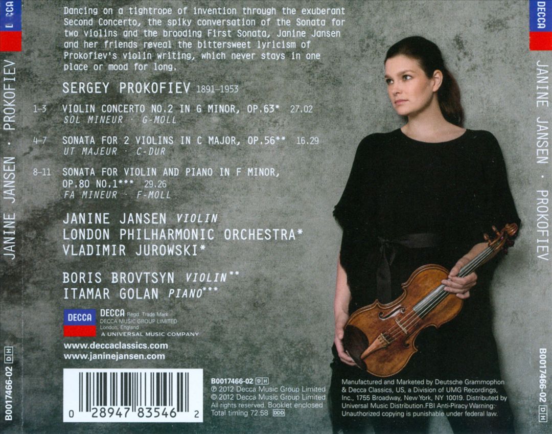 Prokofiev cover art
