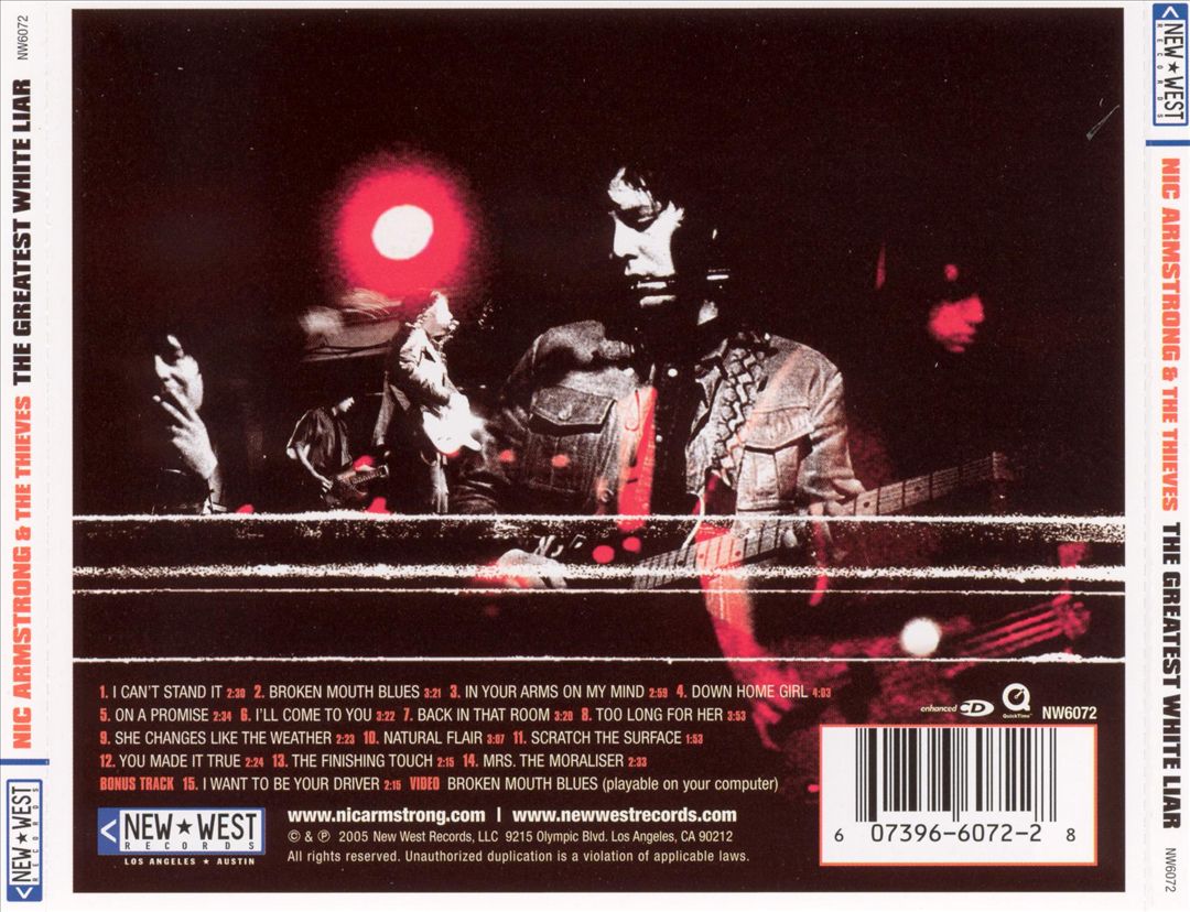 Greatest White Liar cover art