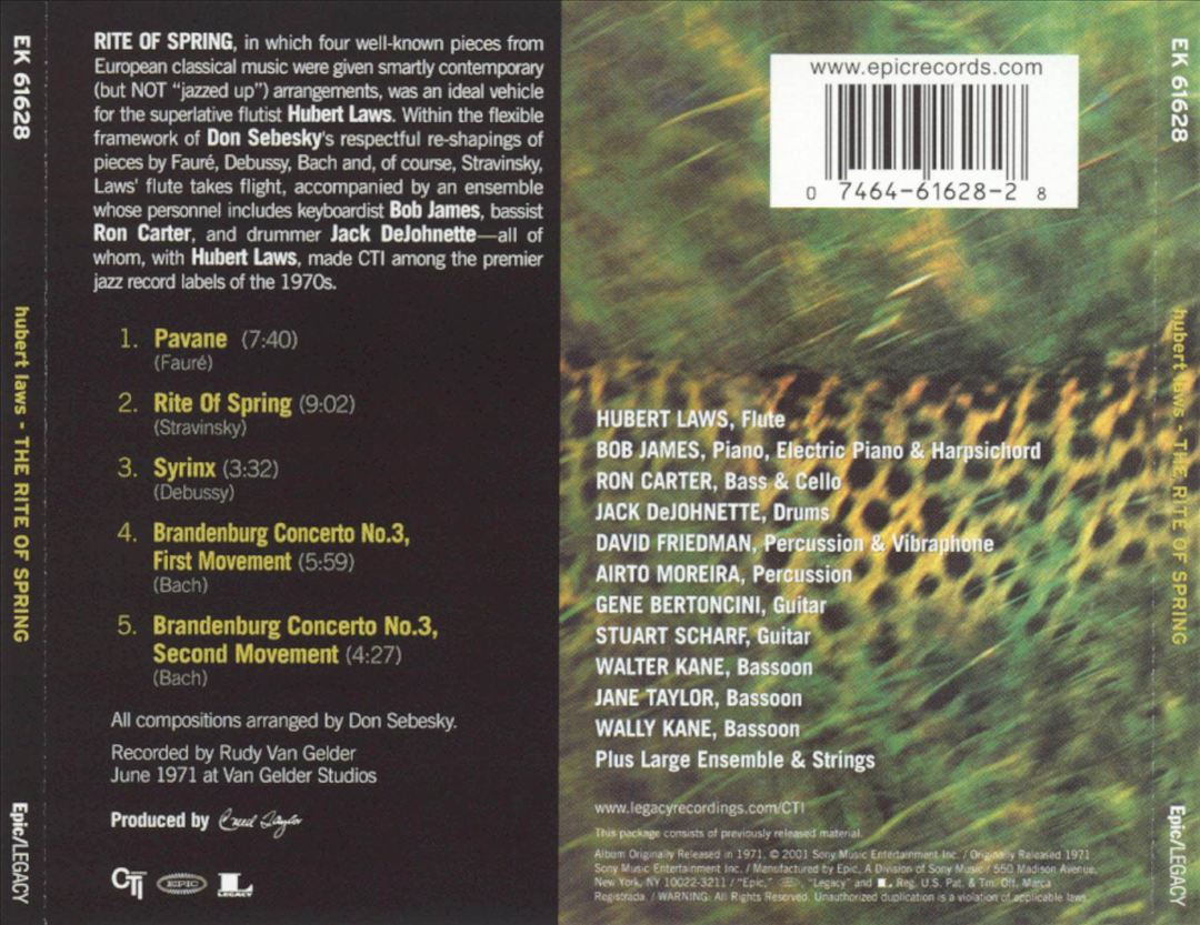 Rite of Spring cover art