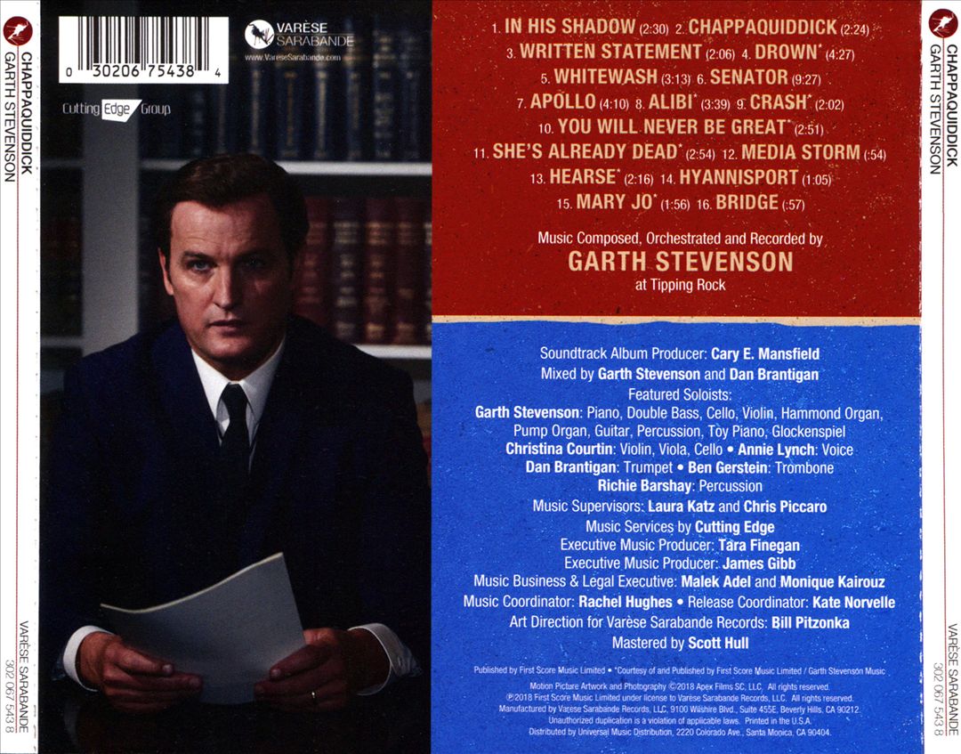 Chappaquiddick [Original Motion Picture Soundtrack] cover art