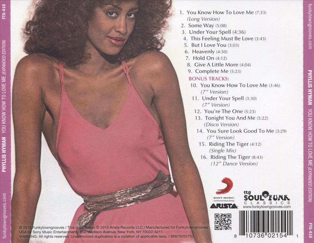 You Know How To Love Me [Bonus Tracks] cover art