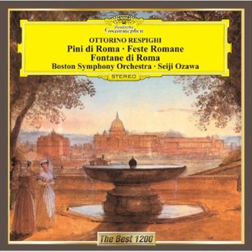 Respighi: Pini di Roma; Feste Romane; Fontane di Roma cover art