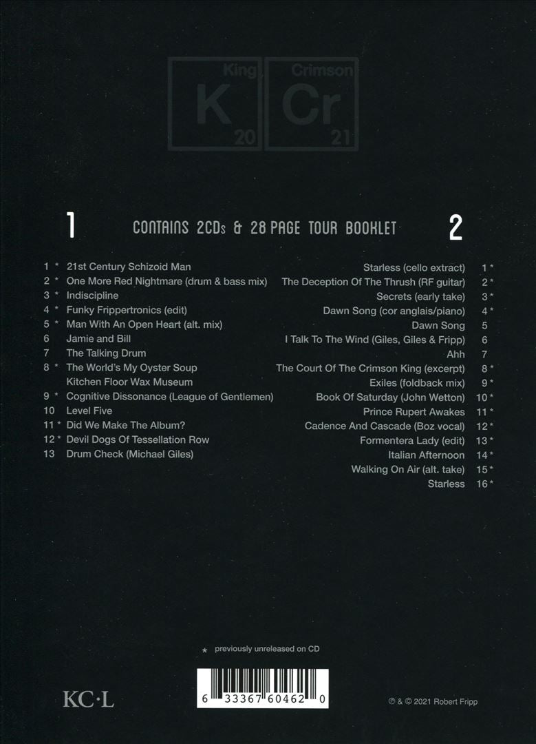 Elements: 2021 Tour Box cover art