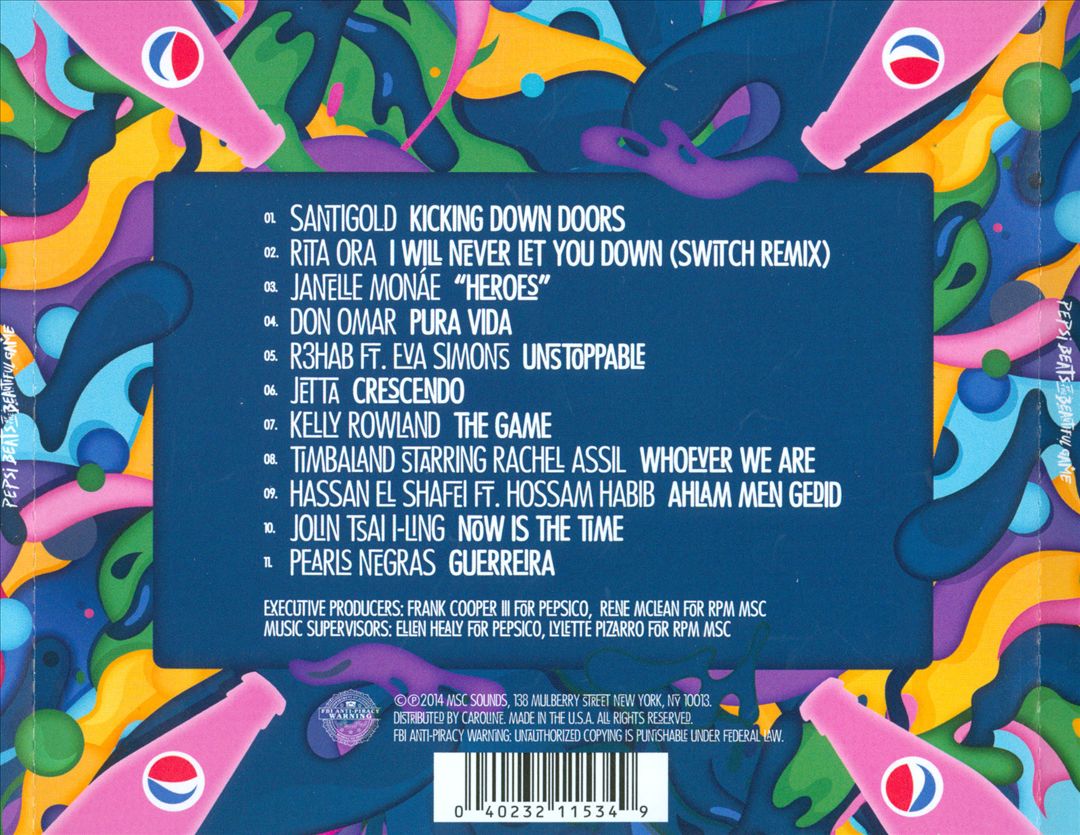 Pepsi Beats of the Beautiful Game cover art