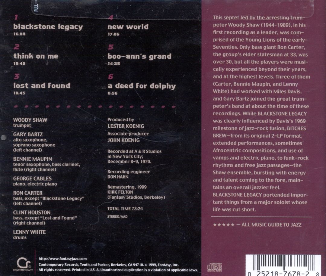 Blackstone Legacy cover art