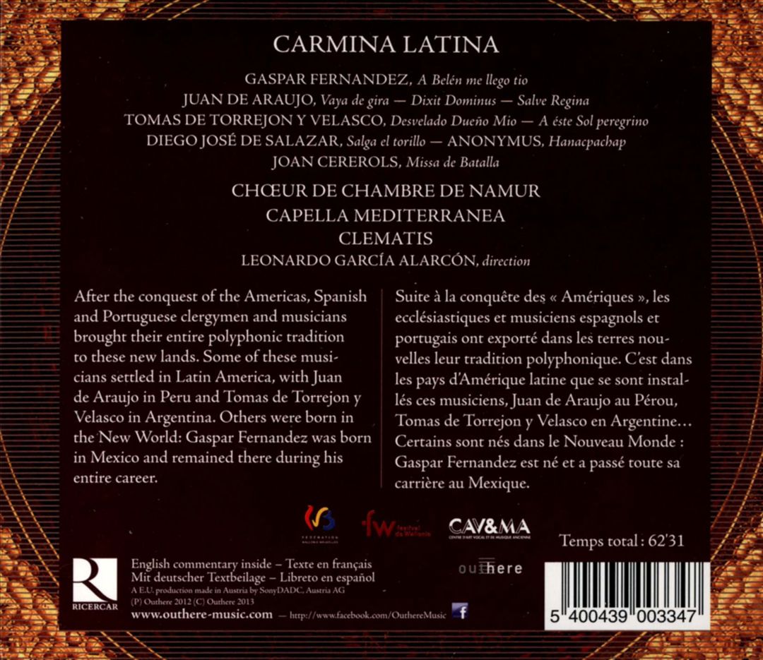 Carmina Latina cover art