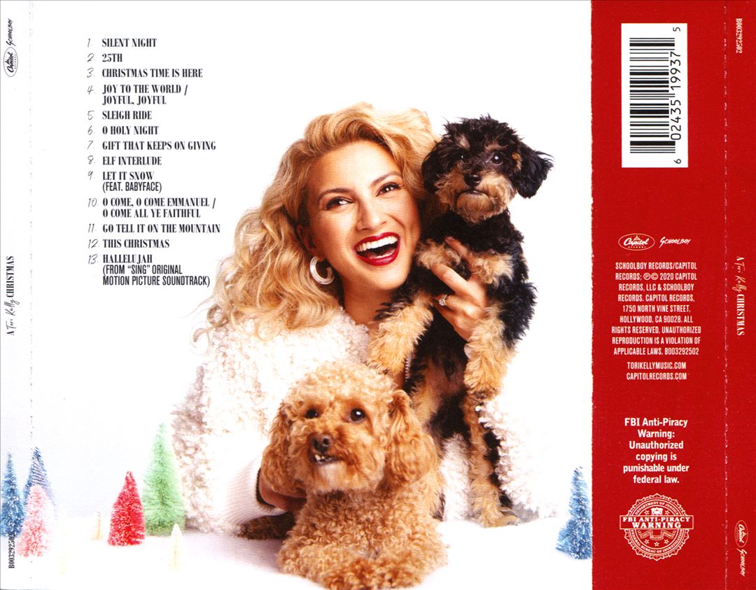 Tori Kelly Christmas cover art