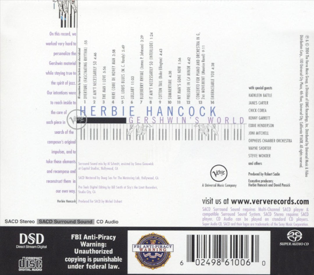 Gershwin's World cover art