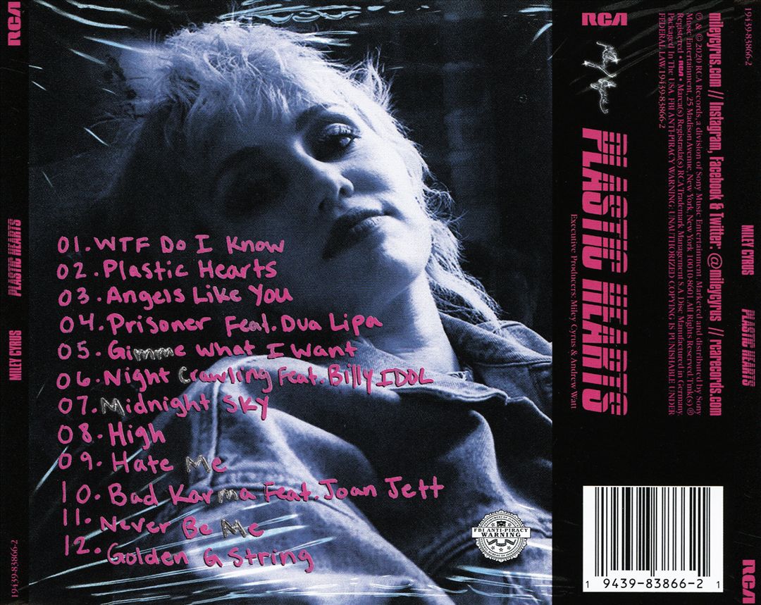 Plastic Hearts cover art