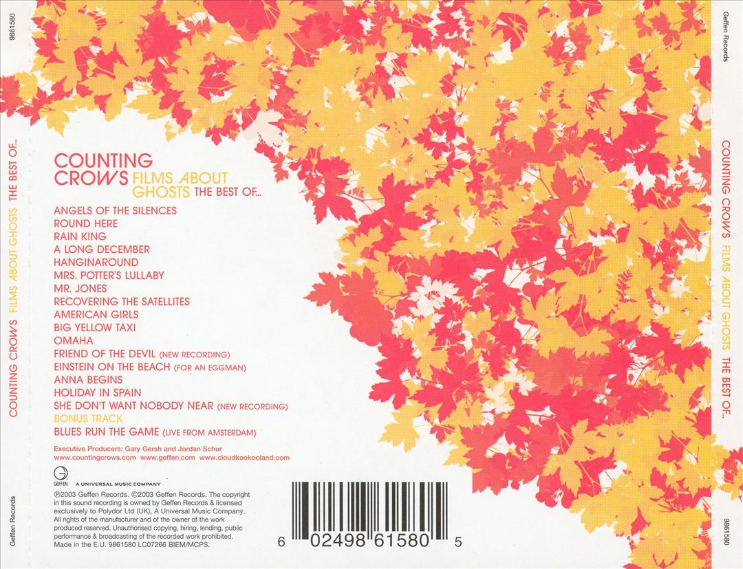Films About Ghosts: The Best Of... [UK Bonus Tracks] cover art