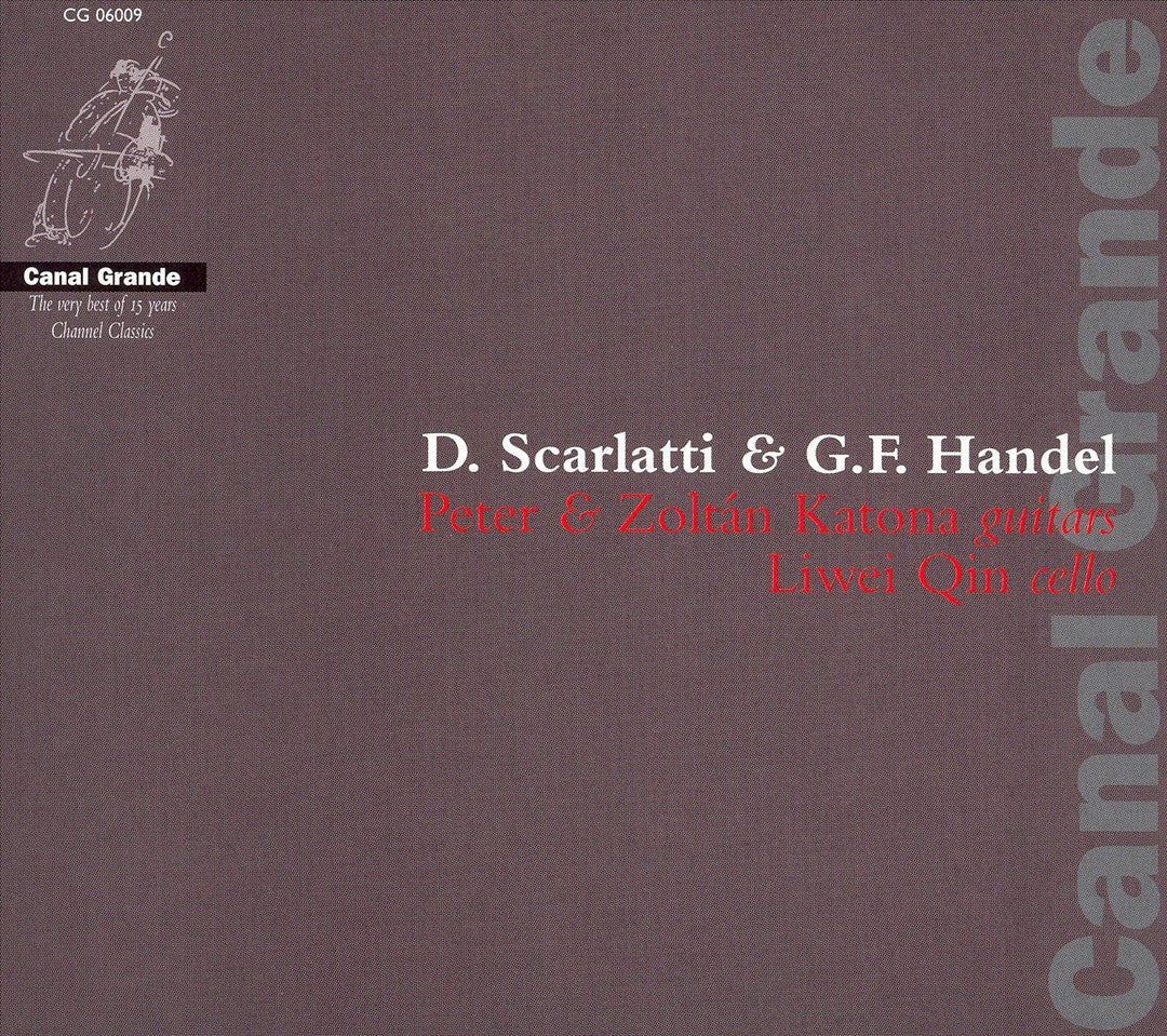 Music for Guitars & Cello by D. Scarlatti & G.F. Handel cover art