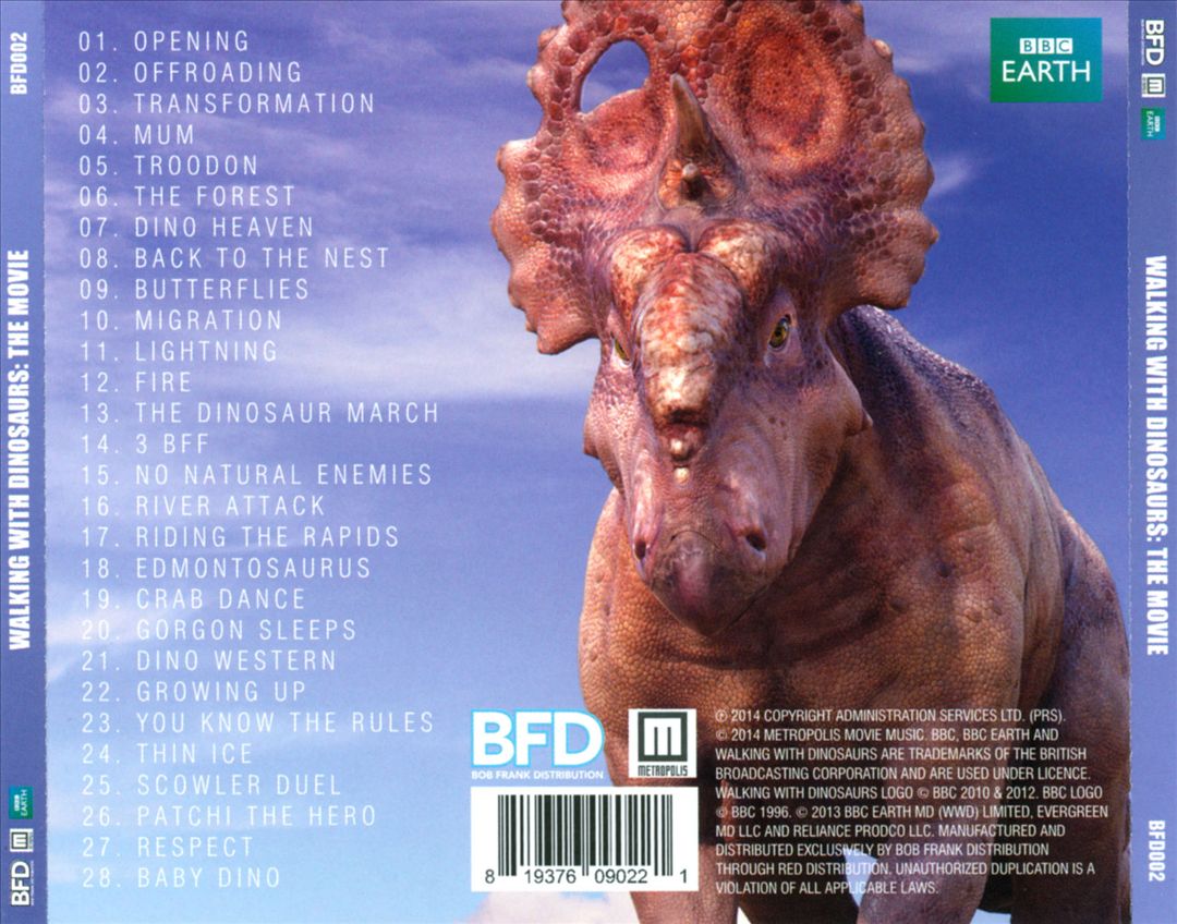 Walking with Dinosaurs [Original Motion Picture Soundtrack] cover art