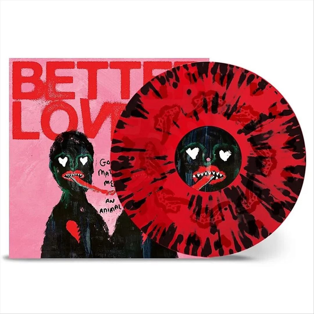 God Made Me an Animal [Transparent Red With Black Splatter Vinyl] cover art