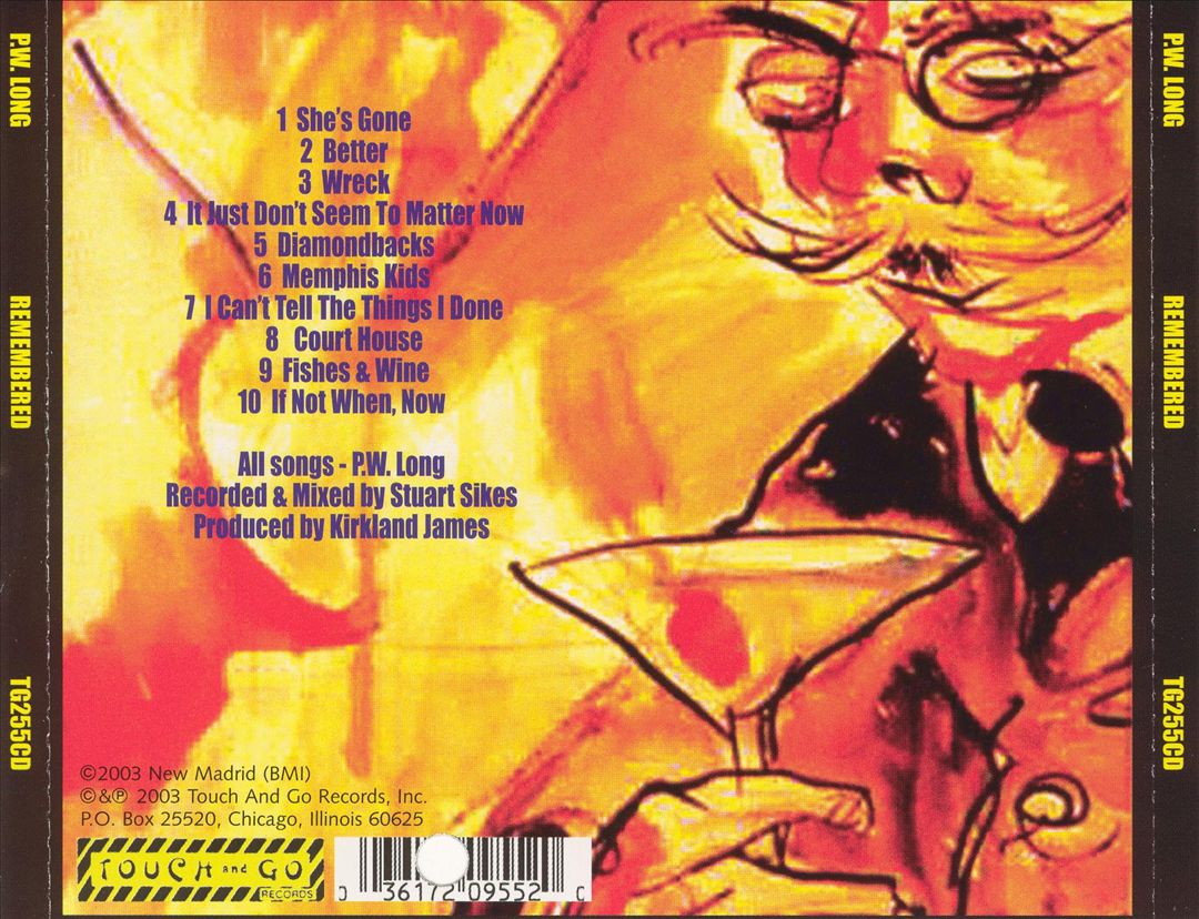 Remembered cover art