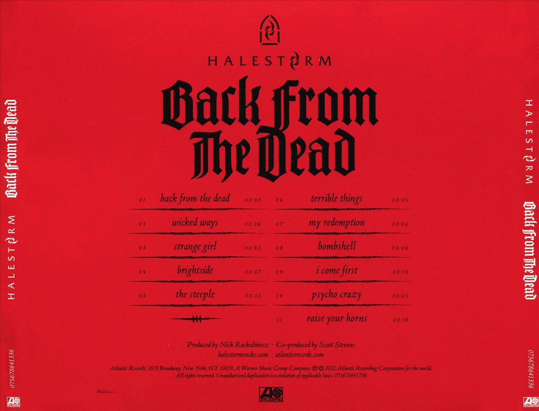Back from the Dead cover art
